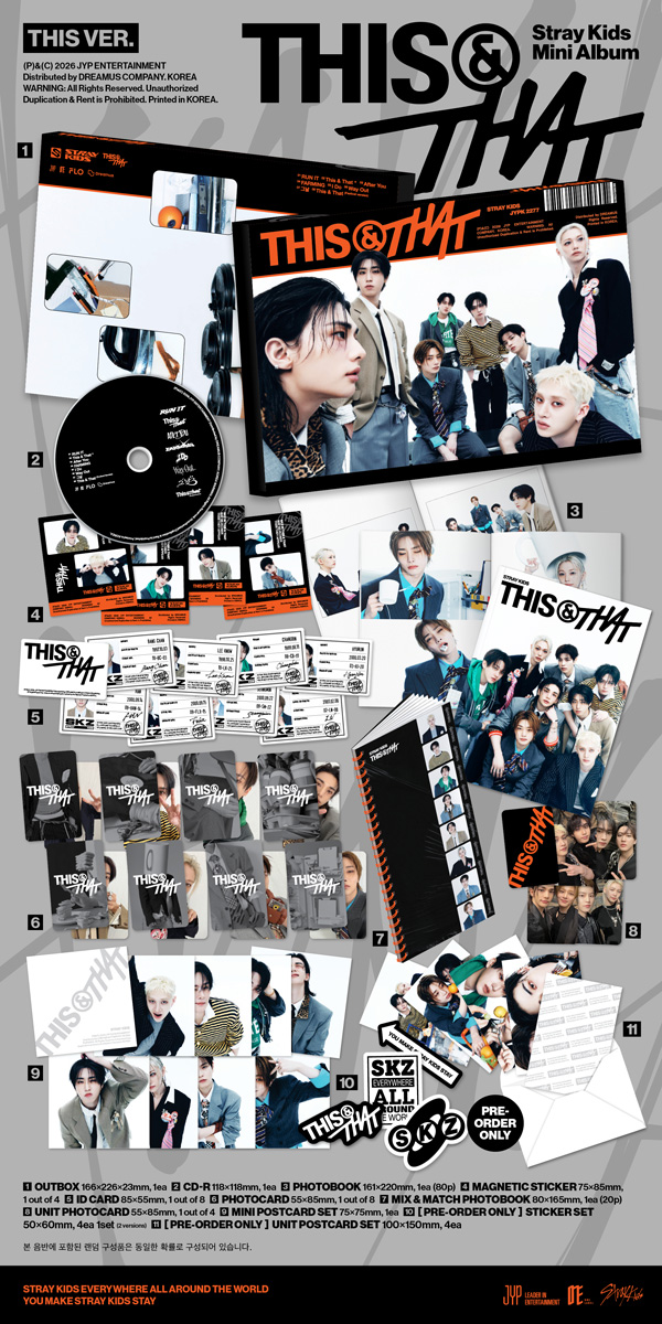 STRAY KIDS - THIS & THAT [Mini Vol. 10] - Detail 1