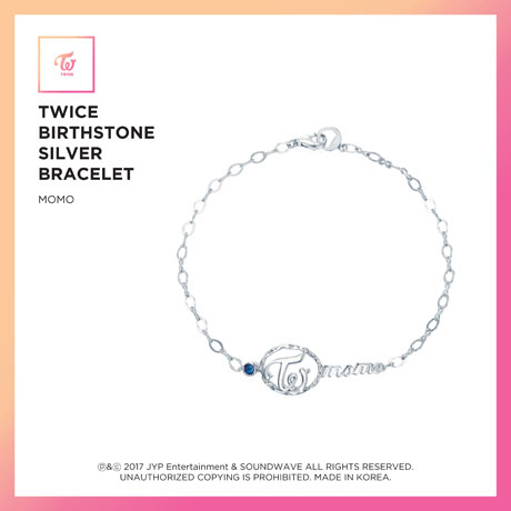 MOMO(모모) - BIRTHSTONE SILVER BRACELET: JEWELRY COLLECTION [한정판]