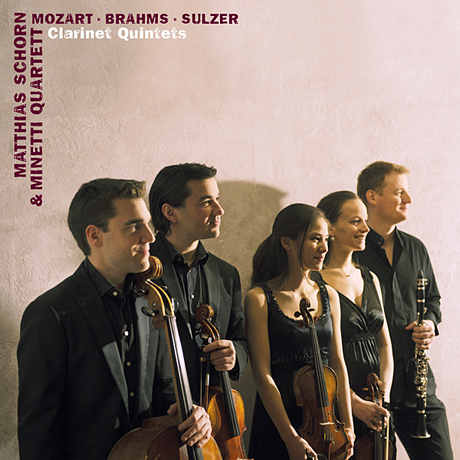 CLARINET QUINTETS/ MATTHIAS SCHORN, MINETTI QUARTETT [모차르트, 브람스, 슐처: 클라리넷 오중주 - 마티아스 쇤, 미네티 사중주단]