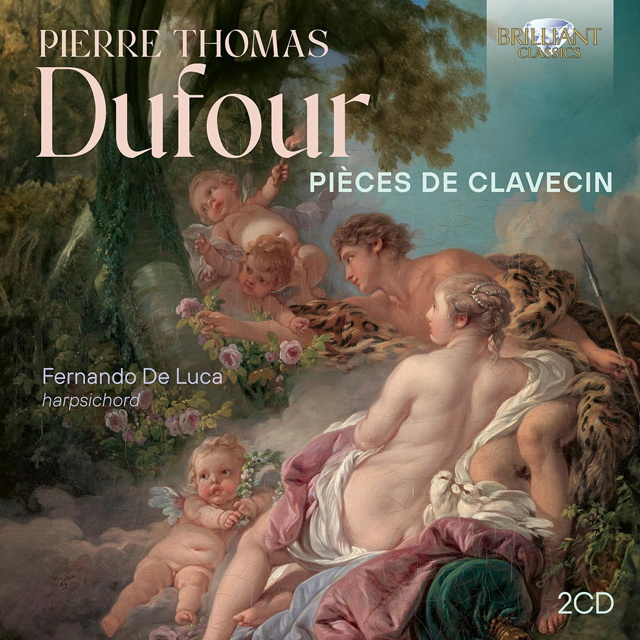 PIECES DE CLAVECIN/ FERNANDO DE LUCA [뒤프르: 클라브생 소품 모음집 - 페르난도 데 루카]
