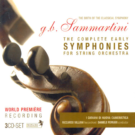 THE COMPLETE EARLY SYMPHONIES FOR STRING ORCHESTRA/ DANIELE FERRARI