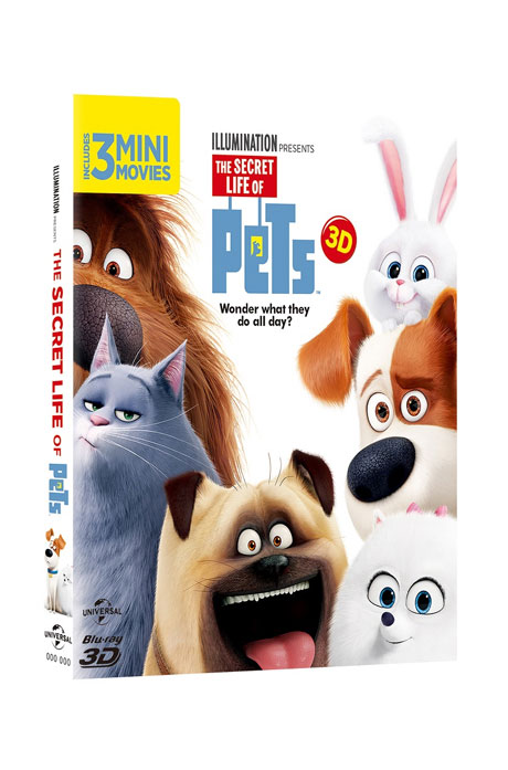 마이펫의 이중생활 3D+2D [오링케이스 한정판] [THE SECRET LIFE OF PETS]
