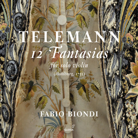 12 FANTASIAS FOR SOLO VIOLIN/ FABIO BIONDI [텔레만: 무반주 바이올린 환상곡]