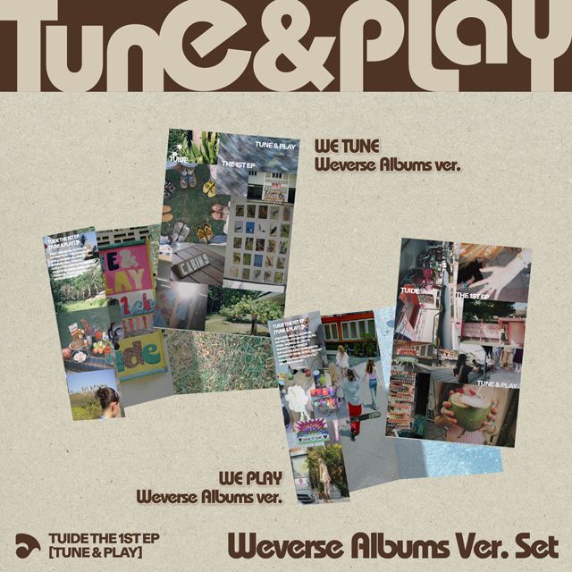TUNE & PLAY [THE 1ST EP] [WEVERSE ALBUMS VER] [2종 세트]
