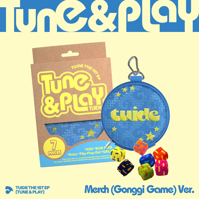TUNE & PLAY [THE 1ST EP] MERCH [GONGGI GAME VER]