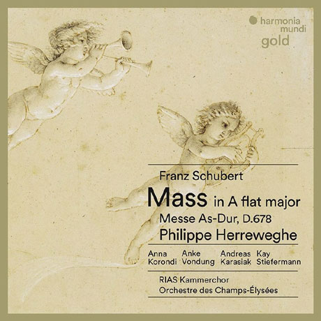 MASS IN A FLAT MAJOR & PSALM 42 WIE DER HIRSCH SCHREIT/ PHILIPPE HERREWEGHE [HM GOLD] [슈베르트: 미사 A플랫 장조 & 멘델스존: 시편음악 '사슴이 시냇물을 찾아 헤매듯이' - 헤레베헤]