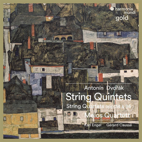 STRING QUINTETS & QUARTETS OPP.34 & 96/ MELOS QUARTETT [HM GOLD] [드보르작: 현악 오중주 3번, 현악 사중주 12번, 피아노 오중주 - 멜로스 사중주단]