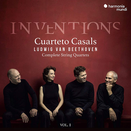 INVENTIONS - COMPLETE STRING QUARTETS VOL.1/ CUARTETO CASALS [베토벤: 현악 사중주 1집 - 카잘스 사중주단]