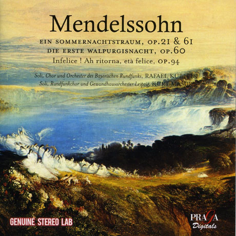 A MIDSUMMER NIGHT`S DREAM/ RAFAEL KUBELIK, KURT MASUR [멘델스존: 한 여름 밤의 꿈, 첫번째 발푸르기스의 밤 외 - 쿠벨릭, 마주어]