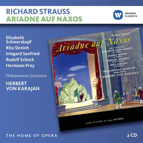 ARIADNE AUF NAXOS/ HERBERT VON KARAJAN [THE HOME OF OPERA] [R. 슈트라우스: 낙소스섬의 아리아드네 - 카라얀]