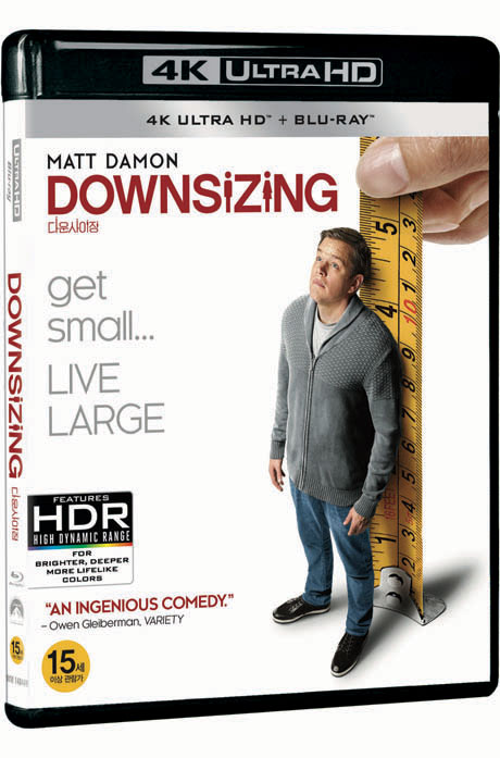 [UHD할인] 다운사이징 4K UHD+BD [DOWNSIZING]