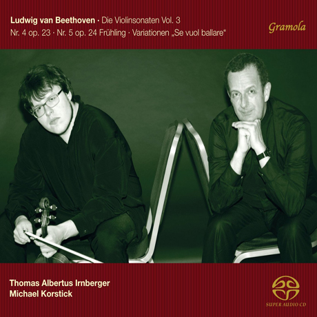 VIOLINSONATEN VOL.3/ THOMAS ALBERTUS IRNBERGER, MICHAEL KORSTICK [SACD HYBRID] [베토벤: 바이올린 소나타 3]