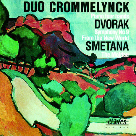 SYMPHONY NO.9 & MOLDAU: PIANO FOUR HANDS/ DUO CROMMELYNCK
