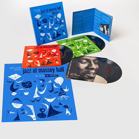 JAZZ AT MASSEY HALL [10" LP COLLECTION] [BOX SET]