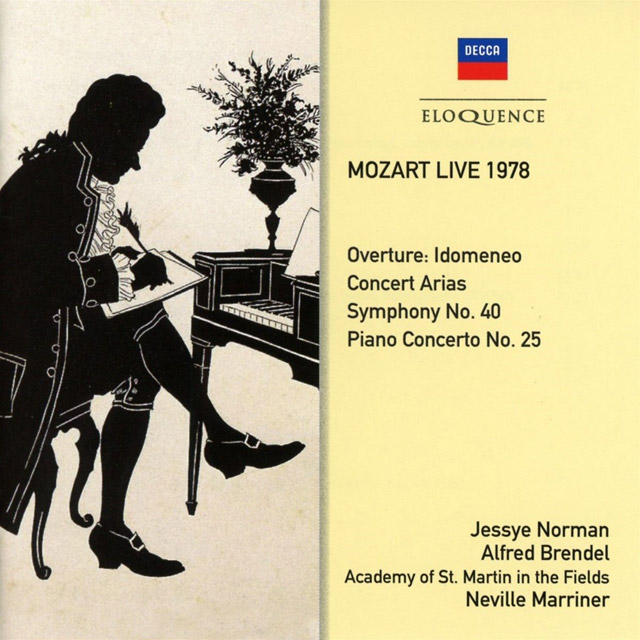 MOZART LIVE 1978/  NEVILLE MARRINER [모차르트 실황 - 네빌 마르너]