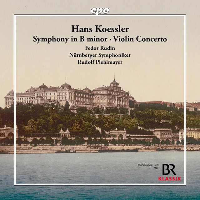 SYMPHONY IN B MINOR, VIOLIN CONCERTO/ FEDOR RUDIN, RUDOLF PIEHLMAYER, NURNBERGER SYMPHONIKER [한스 쾨슬러: 바이올린과 오케스트라를 위한 파사칼리아, 교향곡 B단조 - 페도르 루딘, 루돌프 피흘마이어, 뉘른베르크 심포니]