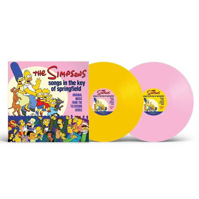 THE SIMPSONS: SONGS IN THE KEY OF SPRINGFIELD [심슨 가족] [CANARY YELLOW & BABY PINK LP]