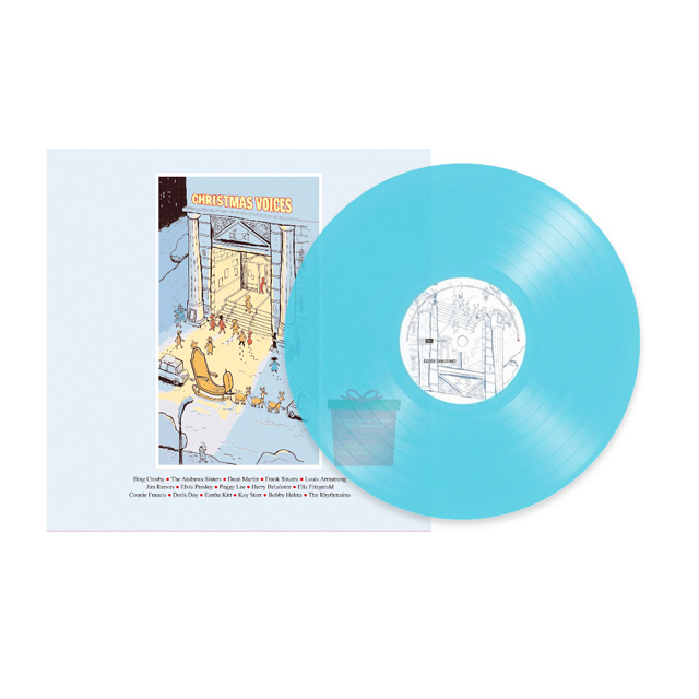 CHRISTMAS VOICES [크리스마스 보이스] [삽화 수록] [TRANSPARENT BLUE LP]