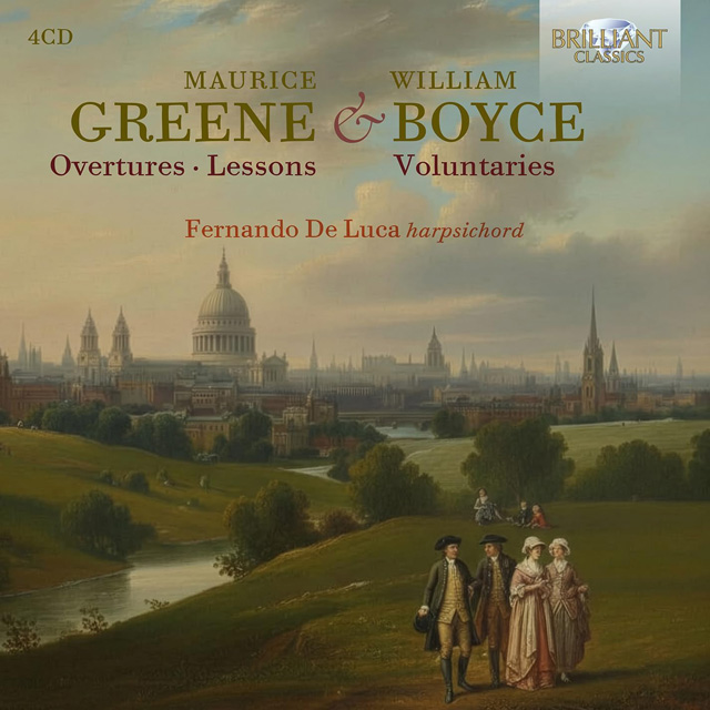 OVERTURES & LESSONS, BOYCE: VOLUNTARIES/ FERNANDO DE LUCA [그린: 서곡, 레슨, 볼런터리 - 데 루카]