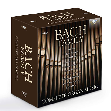 BACH FAMILY: COMPLETE ORGAN MUSIC [바흐 패밀리 오르간 전곡집]