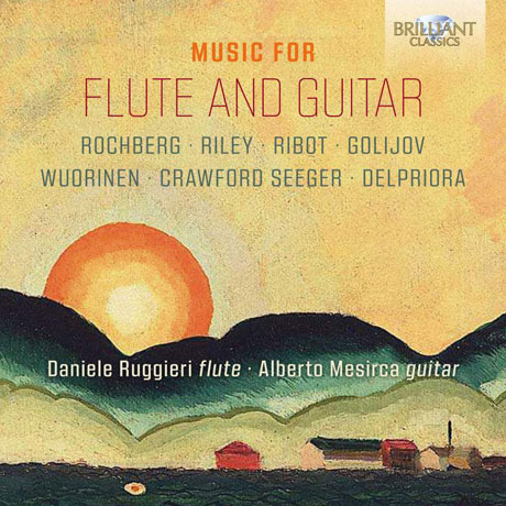 MUSIC FOR FLUTE AND GUITAR/ DANIELE RUGGIERI, ALBERTO MESIRCA [플룻과 기타를 위한 음악 - 루게리, 메르시카]