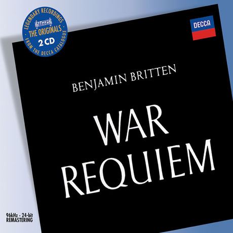 WAR REQUIEM/ VISHNEVSKAYA/ PEARS/ FISCHER-DIESKAU/ BRITTEN