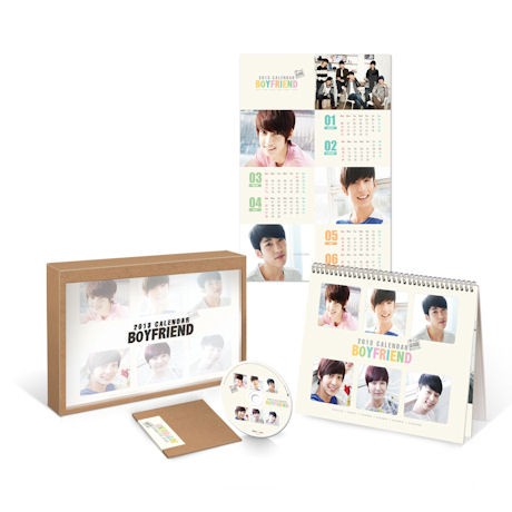 BOYFRIEND 2013 CALENDAR [메이킹 DVD 포함]