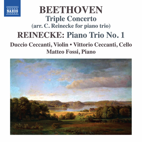 TRIPLE CONCERTO, PIANO TRIO NO.1/ DUCCIO CECCANTII, VITTORIO CECCANTI, MATTEO FOSSI [베토벤: 삼중협주곡(라이네케 - 피아노 삼중주 편곡 버전) & 라이네케 : 피아노 삼중주 1번]