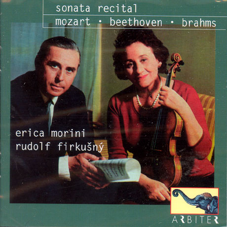 SONATA RECITAL/ MOZART, BEETHOVEN, BRAHMS [모리니와 피르쿠츠니]