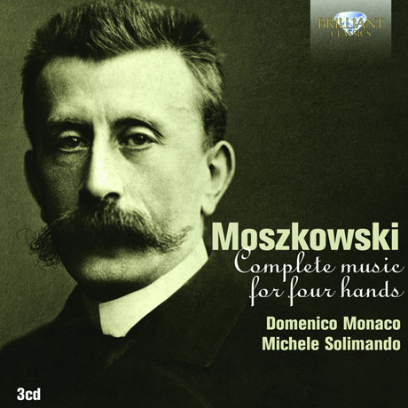 COMPLETE MUSIC FOR FOUR HANDS/ DOMENICO MONACO, MICHELE SOLIMANDO [모슈코프스키: 네손을 위한 피아노 작품 전집]
