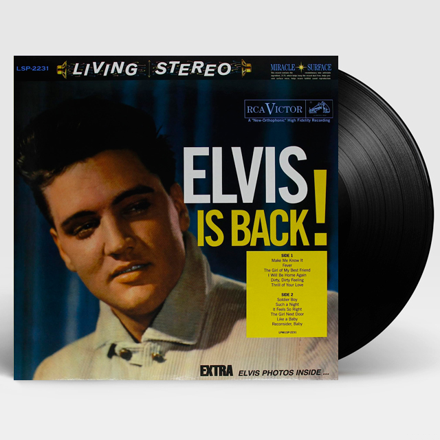 ELVIS IS BACK [180G LP]