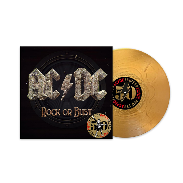 ROCK OR BUST [50TH ANNIVERSARY] [180G GOLD LP]