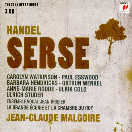 SERSE/ JEAN-CLAUDE MALGOIRE [THE SONY OPERA HOUSE]