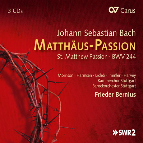 ST. MATTHEW PASSION BWV 244/ FRIEDER BERNIUS [바흐: 마태 수난곡]