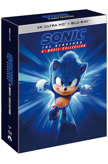 [9월 한번에 소장하는 시리즈 영화] 수퍼 소닉 3-MOVIE콜렉션 4K UHD+BD [SONIC THE HEDGEHOG 3 MOVIE COLLECTION]