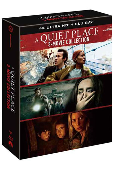 [9월 한번에 소장하는 시리즈 영화] 콰이어트 플레이스 3 무비콜렉션 4K UHD+BD [A QUIET PLACE 3: DAY ONE MOVIE COLLECTION]