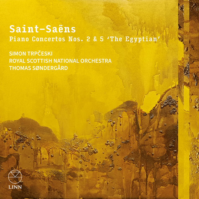 PIANO CONCERTOS 2 & 5/ SIMON TRPCESKI [생상스: 피아노 협주곡 2번, 5번 이집트 - 시몬 트르프체스키]