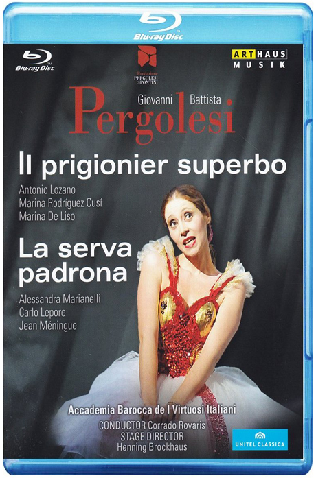 IL PRIGIONIER SUPERBO+LA SERVA PADRONA/ CORRADO ROVARIS [블루레이 전용플레이어 사용] [페르골레지: 하녀에서 마님으로+명예로운 포로]
