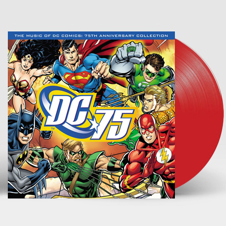 THE MUSIC OF DC COMICS: 75TH ANNIVERSARY COLLECTION [DC 코믹스 75주년 기념 콜렉션] [180G RED LP]