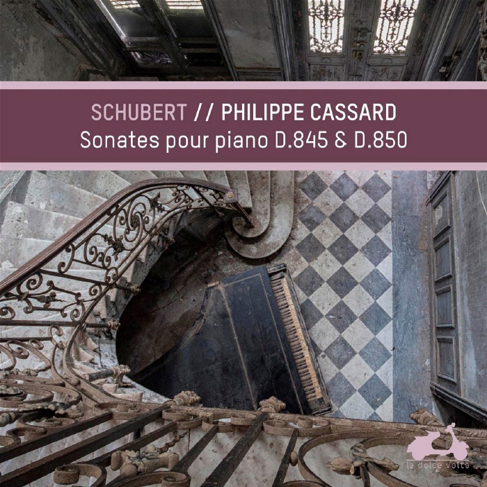 PIANO SONATAS D.845 & D.850/ PHILIPPE CASSARD [슈베르트: 피아노 소나타 16번, 우아한 왈츠 - 필립 카사르]