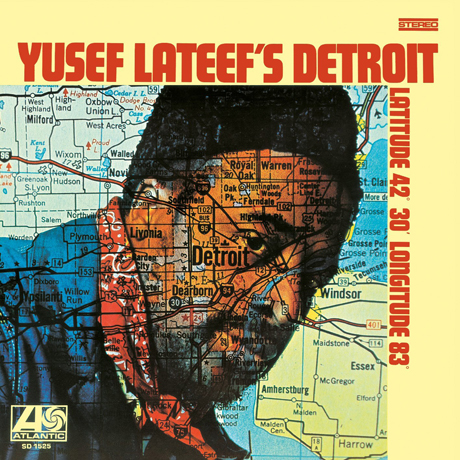 YUSEF LATEEF`S DETROIT LATITUDE 42` 30`: LONGITUDE 83` [WARNER JAZZ BEST COLLECTION 1000]