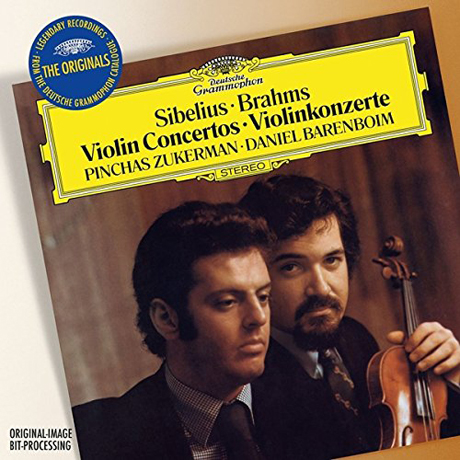 VIOLIN CONCERTOS/ PINCHAS ZUKERMAN, DANIEL BARENBOIM [THE ORIGINALS] [시벨리우스 & 브람스: 바이올린 협주곡]