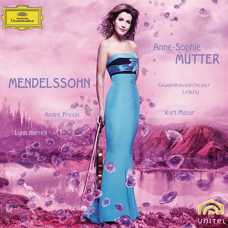 MENDELSSOHN/ ANDRE PREVIN, LYNN HARRELL, KURT MASUR [CD+DVD] [안네 소피 무터: 멘델스존 - 하렐, 프레빈, 마주어]