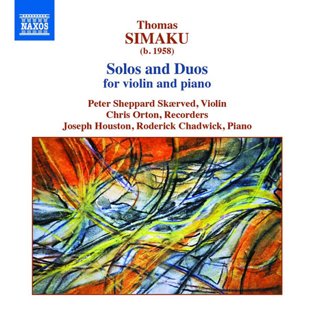 SOLOS AND DUOS FOR VIOLIN AND PIANO/ PETER SHEPPARD SKAERVED, CHRIS ORTON [시마쿠: 독주곡과 이중주곡]