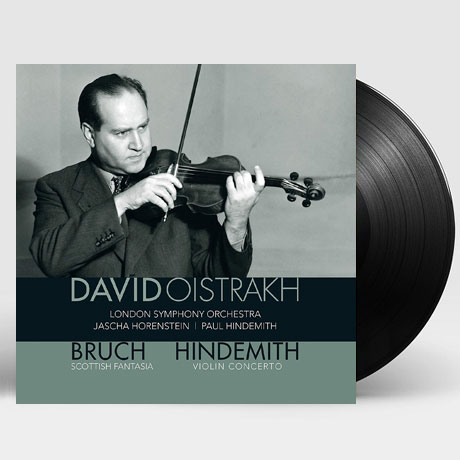 BRUCH: SCOTTISH FANTASIA & HINDEMITH: VIOLIN CONCERTO/ JASCHA HORENSTEIN, PAUL HINDEMITH] [브루흐: 스코틀랜드 환상곡 & 힌데미트: 바이올린 협주곡 - 다비드 오이스트라흐] [180G LP]