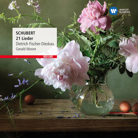 21 LIEDER/ DIETRICH FISCHER-DIESKAU, GERALD MOORE [RED LINE]