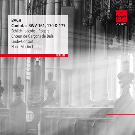 CANTATAS BWV 161, 170 & 177/ RENE JACOBS, HANS-MARTIN LINDE [RED LINE]