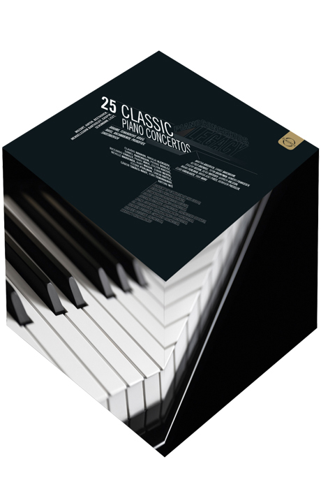 25 CLASSIC PIANO CONCERTOS [7DVD+1CD] [피아노 협주곡 25곡 실황영상 1986-2014]