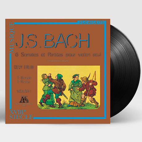 6 SONATAS & PARTITAS FOR SOLO VIOLIN/ DEVY ERLIH VOL.1 [바흐: 무반주 바이올린을 위한 소나타와 파르티타 1집 - 드비 에를리히] [180G LP]
