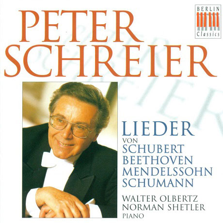 LIEDER VON SCHUBERT, BEETHOVEN, MENDELSSOHN, SCHUMANN [페터 슈라이어: 가곡집]